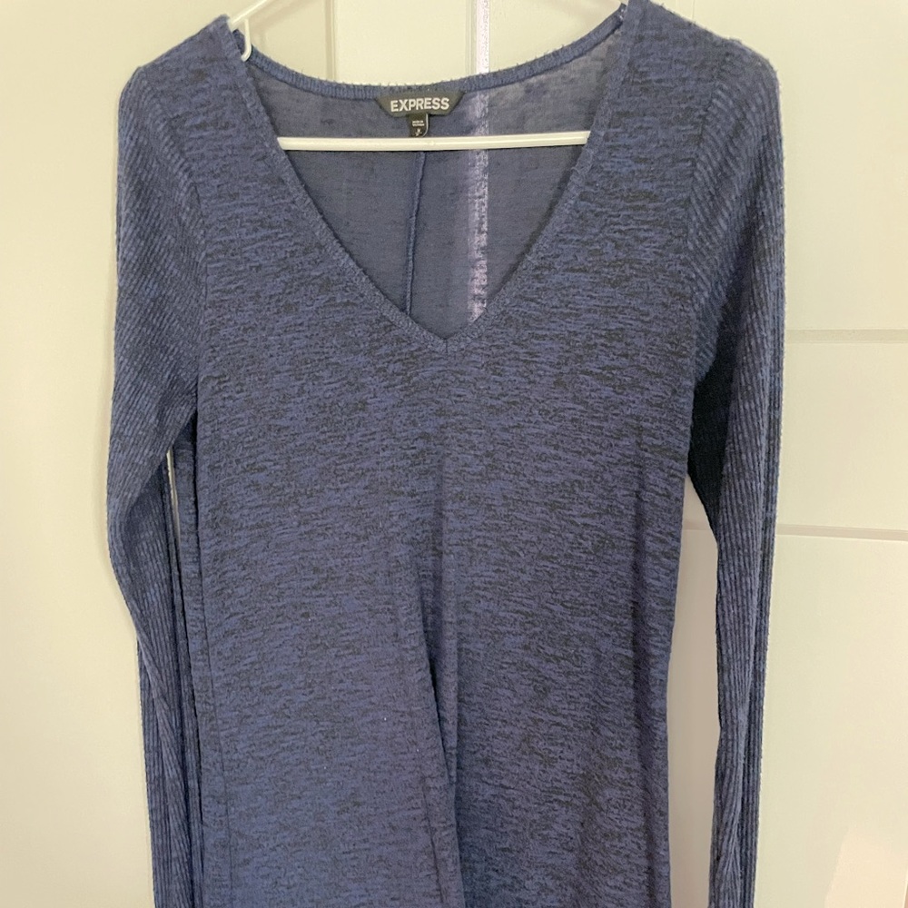 Medium express long sleeved sweater dress